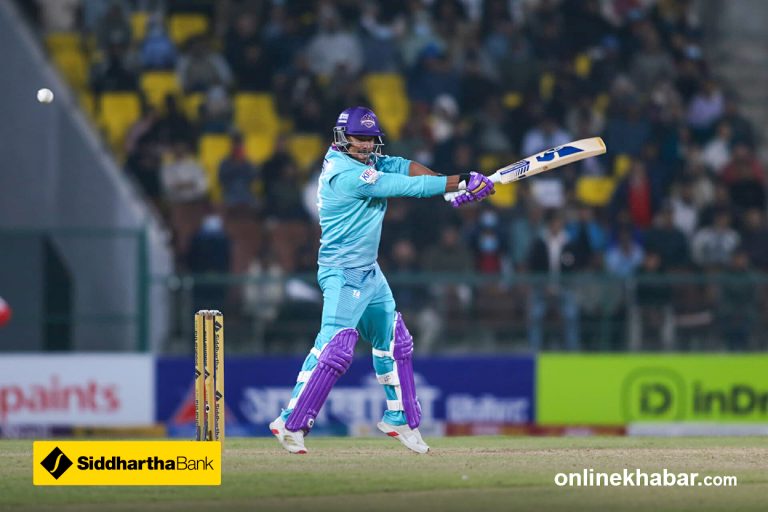 करणको विष्फोटक ब्याटिङमा काठमान्डुले लुम्बिनीलाई दियो १५८ रनको लक्ष्य