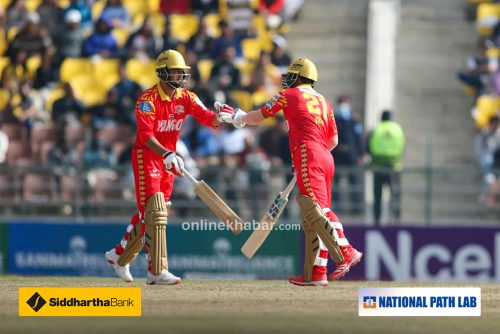 लुम्बिनी लायन्सले सुदूरपश्चिमलाई दियो १४४ रनको लक्ष्य