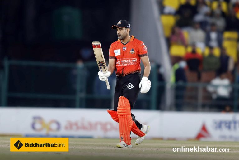 बोपाराको लगातार दोस्रो अर्धशतक, लुम्बिनीलाई १४३ रनको लक्ष्य