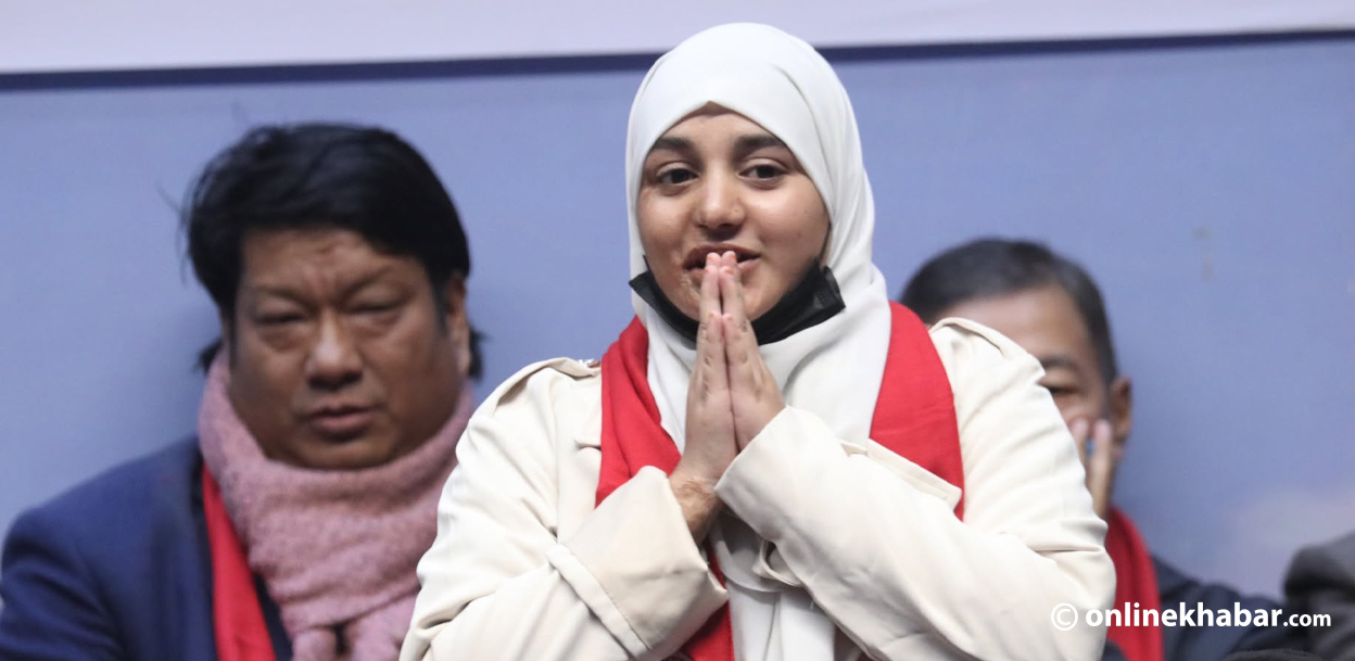 नेकपा प्रवेशपछि मुस्कान खातुनले भनिन्- मेरो अनुहार जलाउनेले सपना जलाएको छैन