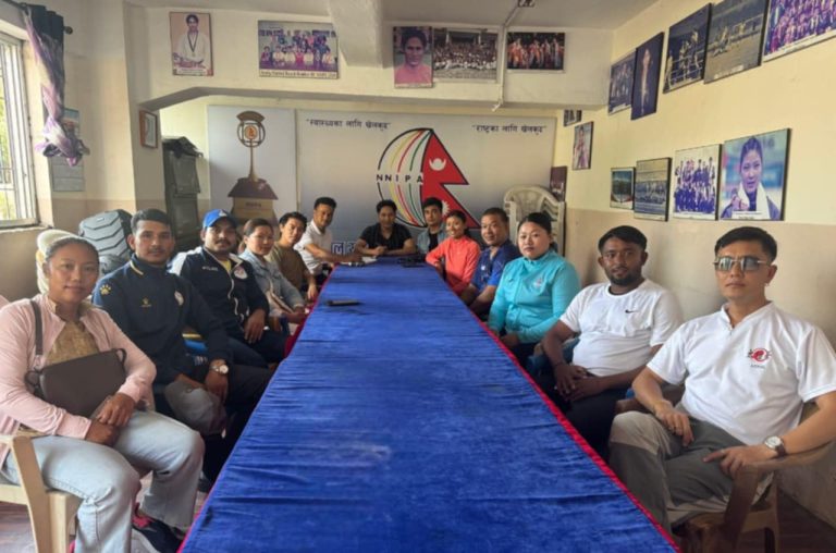 फुटबल खेलाडीको प्रदर्शनमा एनएनआईपीएको ऐक्यबद्धता