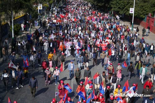 भृकुटीमण्डपको सभामा ओलीको सम्बोधन (लाइभ)