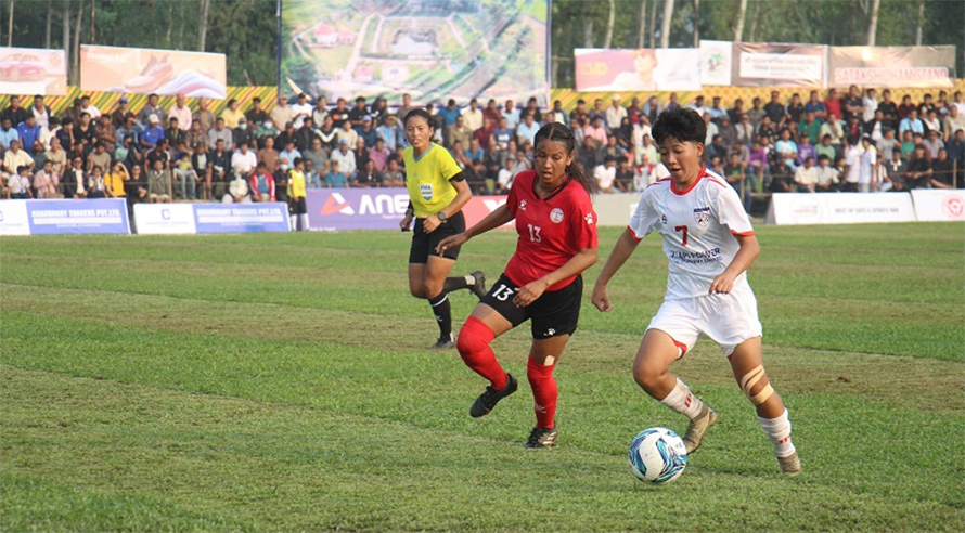 झापा महिला गोल्डकप : उद्घाटन खेलमा पुलिस क्लब विजयी