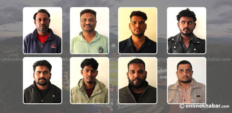 एनपीएलमा सट्टेबाजी गराएको अरोपमा ८ भारतीय पक्राउ