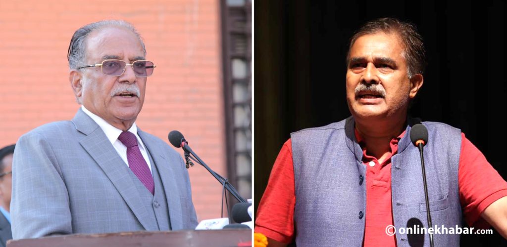 ओम शर्माले छाडे प्रचण्डको साथ