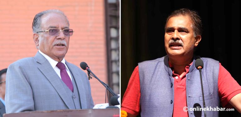 ओम शर्माले छाडे प्रचण्डको साथ