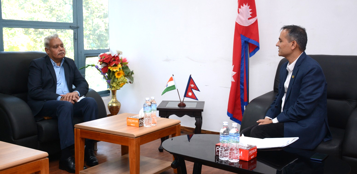 गृहमन्त्री-भारतीय राजदूत भेट : दुर्गा प्रसाईंको दिल्ली भ्रमणबारे मुख्य चासो