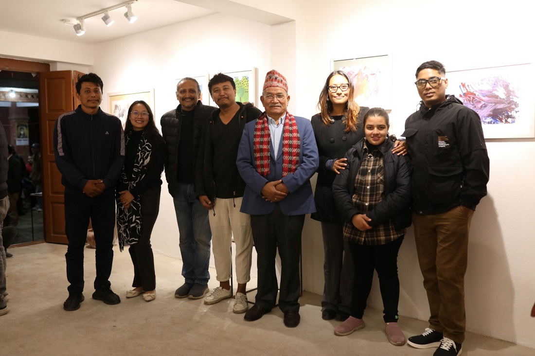 अटिजम भएका २१ युवाको कलाकृति पाटनको आर्टुडियोमा प्रदर्शन