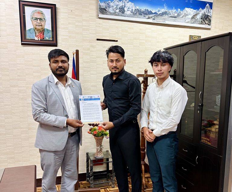 खेलकुदमन्त्रीलाई नासा नेपालको सुझाव