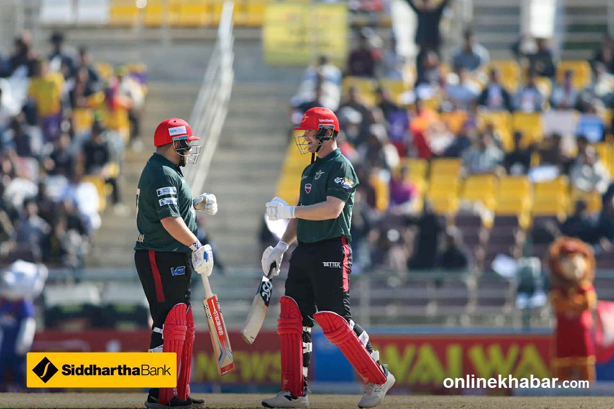 रोसिङ्गटन र नीशमको अर्धशतकमा पोखराले लुम्बिनीलाई दियो १५१ रनको लक्ष्य