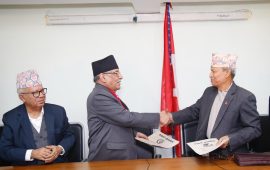 भीम रावल नेपाली कम्युनिस्ट पार्टीमा समाहित, सहमति पत्रमा गरे हस्ताक्षर