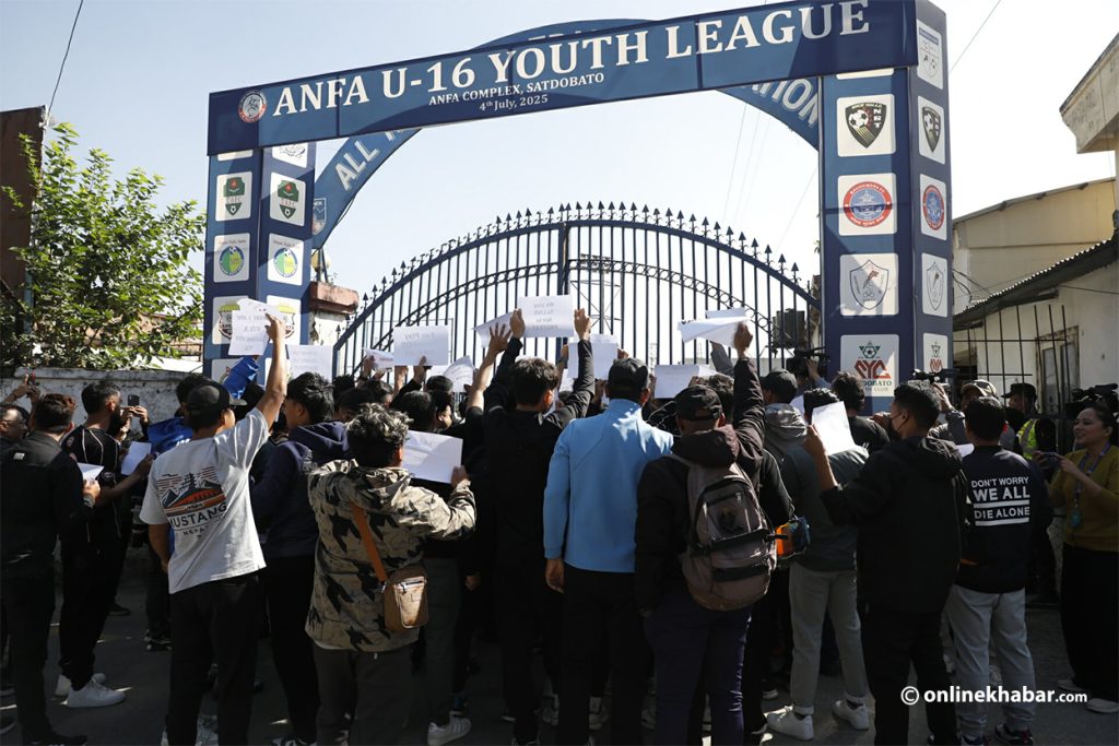 साधारण सभाले तोकेको मितिमै लिग गराउन फुटबल खेलाडी संघको माग