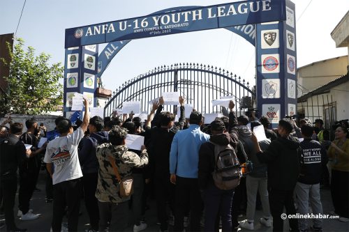 साधारण सभाले तोकेको मितिमै लिग गराउन फुटबल खेलाडी संघको माग