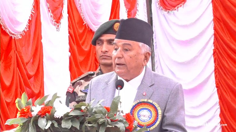 निर्वाचनलाई सफल बनाउनलाई सबै पक्षलाई राष्ट्रपति पौडेलको अपिल