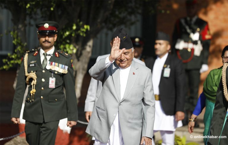 राष्ट्रपति रामचन्द्र पौडेल कतार प्रस्थान