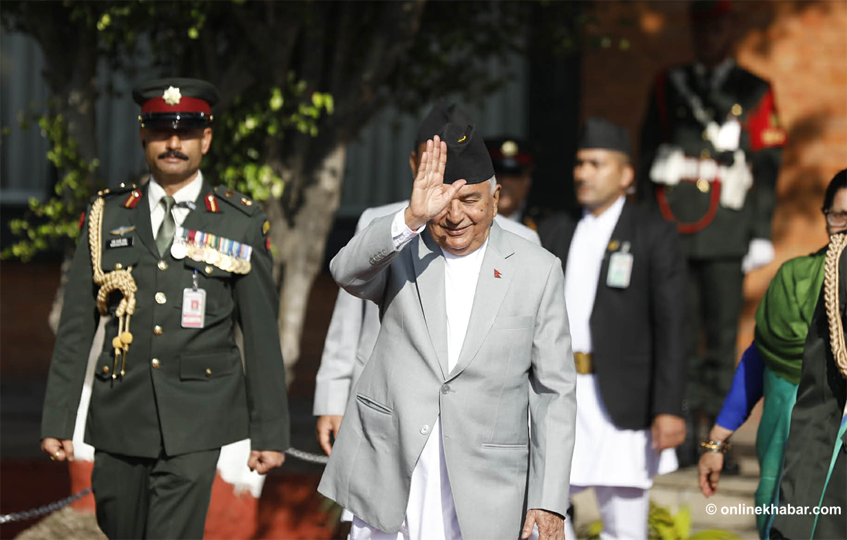 राष्ट्रपति रामचन्द्र पौडेल कतार प्रस्थान