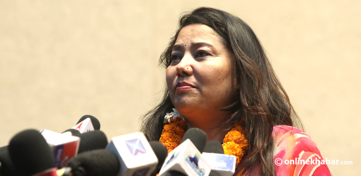 पार्टी नखोल्ने जेनजीलाई रामकुमारीको अपिल- एमालेमा आउनुस्, चारवटै ढोका खुला छन्