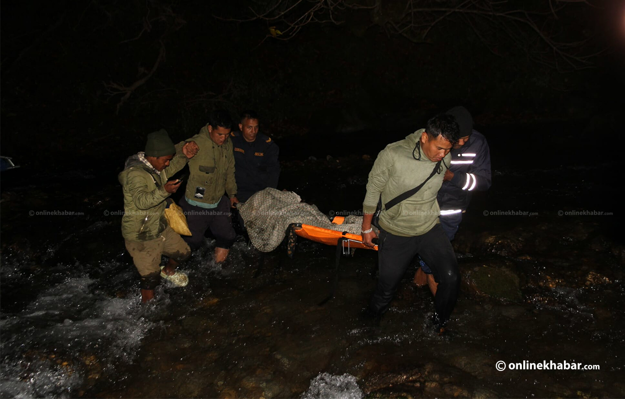 रुकुमपूर्वमा अटो दुर्घटना हुँदा २ जनाको मृत्यु, ५ जना घाइते