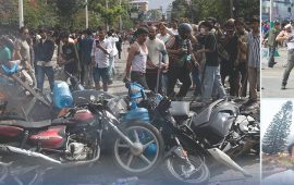 सर्वोच्च अदालत तोडफोड र आगजनी गर्ने पक्राउ