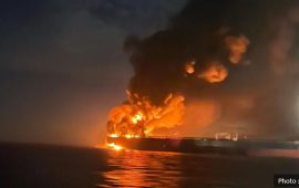 ‘सी बेबी’ ड्रोन प्रयोग गरेर युक्रेनले रुसी तेल ट्यांकरमाथि गर्‍यो हमला