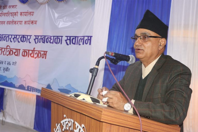 नागरिक हितका लागि तीन तहका सरकारको समन्वय अपरिहार्य छ : मुख्यमन्त्री कँडेल