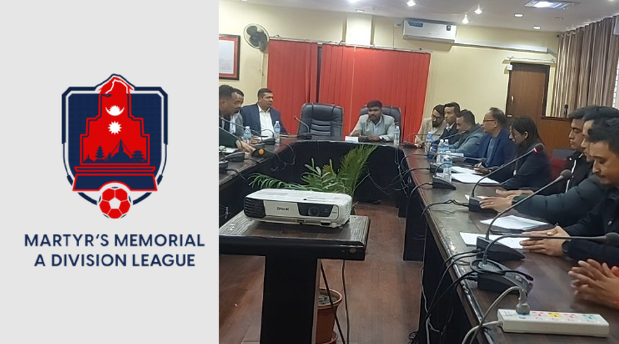 चैतमा ए डिभिजन लिग फुटबल आयोजनाको लागि तयारी गर्ने सहमति