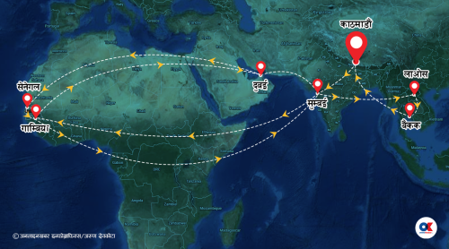 ४५ लाख असुलेपछि ९ देश घुमाएर लाओसमा अलपत्र, साढे ७ महिनापछि नेपाल फिर्ता