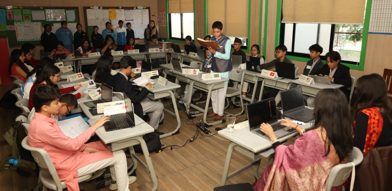 नवौँ अक्षरा मोडेल युनाइटेड नेसन्स सुरु