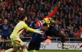 प्रिमियर लिगमा शीर्षस्थानको आर्सनल बराबरीमा रोकियो