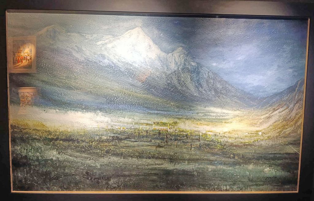 दरबारमार्गमा जलरङ माध्यममा नयाँ प्रयोग