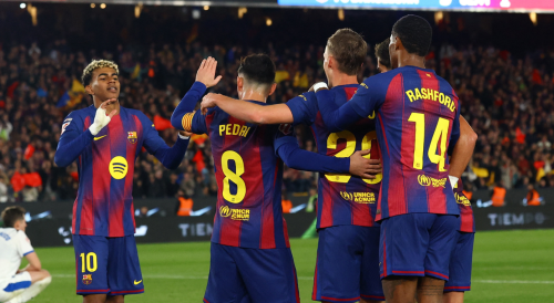 अलाभेसलाई हराउँदै बार्सिलोना शीर्षस्थानमा