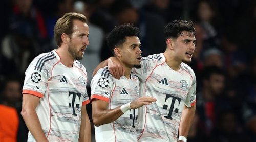 दुई गोल गरेका डियाजलाई रातो कार्ड, पीएसजीमाथि बायर्नको जित