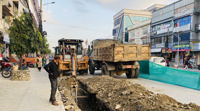 पोखरामा विद्युतीय तार भूमिगतको काममा ६० प्रतिशत प्रगति   