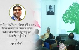 कांग्रेसमा नीति, नेतृत्व र नियत