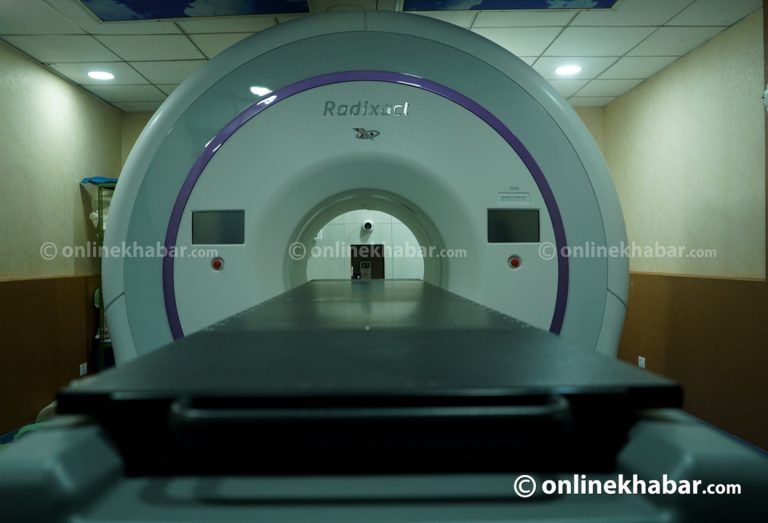 वीर अस्पतालको टोमोथेरापी मेसिन मर्मतपछि पुनः सञ्चालन