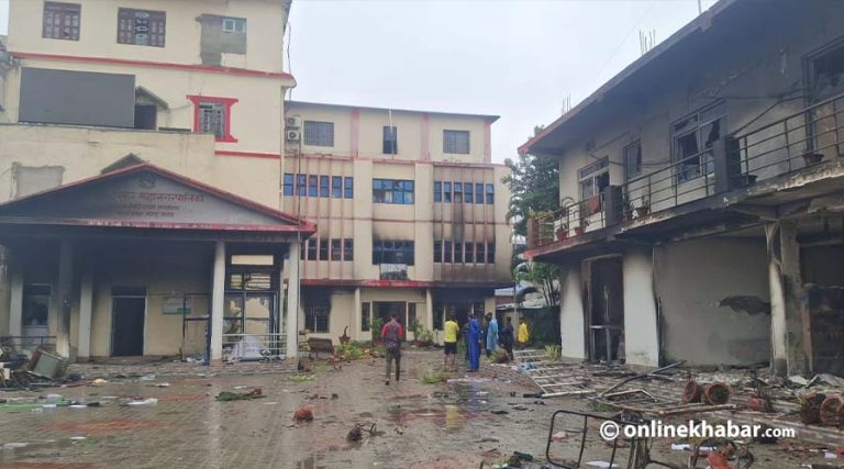 जेनजी आन्दोलनमा विराटनगर महानगरपालिकामा साढे ९८ करोडको क्षति