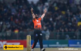 रन्जितले ५ विकेट लिएपछि चितवनको दोस्रो जित