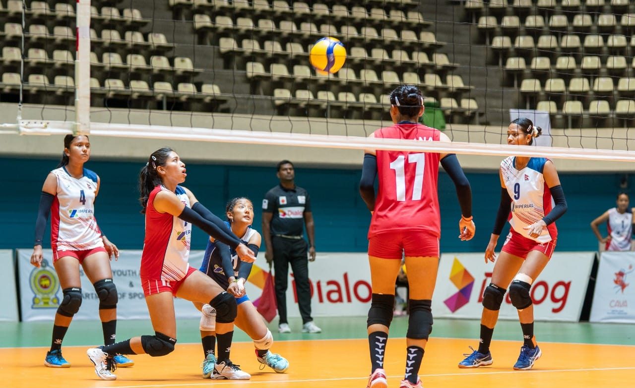 काभा यू-१९ महिला भलिबल : माल्दिभ्सलाई हराउँदै नेपाल फाइनलमा