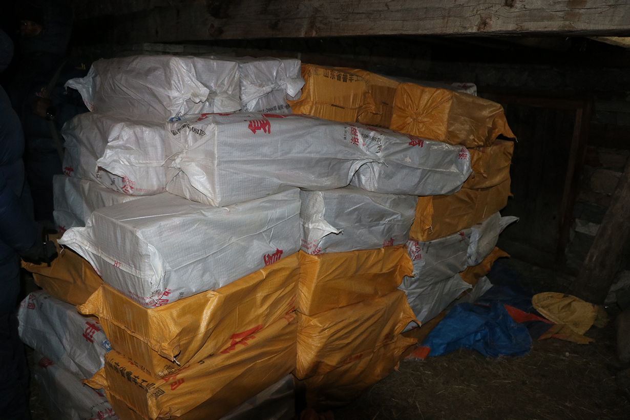 हुम्लामा एक सातामा ३७ लाख बराबरको चिनियाँ मदिरा बरामद