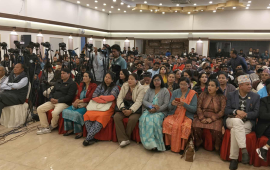 थापा गाउँमा विशेष महाधिवेशन पक्षधर कांग्रेस युवाहरूको भेला