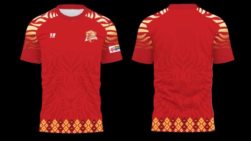 लुम्बिनी लायन्सको नयाँ ढाकाको प्याटर्न भएको जर्सी बजारमा