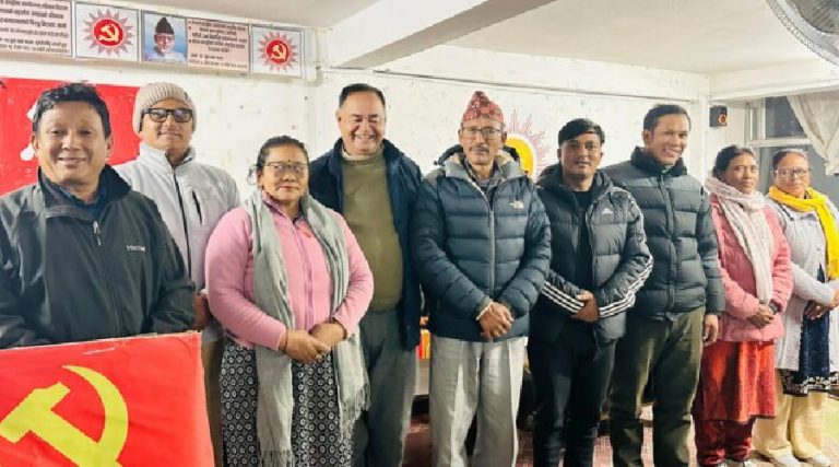 दोलखामा एमाले महाधिवेशन प्रतिनिधि सर्वसम्मत चयन