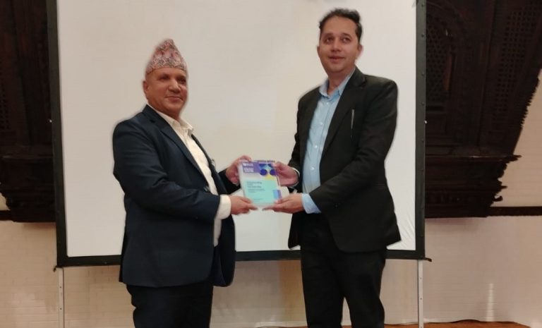 नेपाल उद्योग वाणिज्य महासंघलाई ब्रिटिस काउन्सिल गोइङ ग्लोबल पार्टनरसिप अवार्ड