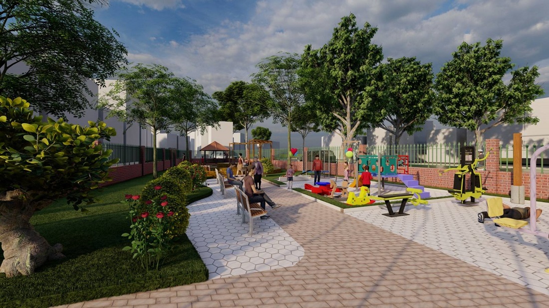 महानगरले अतिक्रमणमुक्त गराएको सार्वजनिक जग्गामा पार्क बनाइने, गरियो शिलान्यास