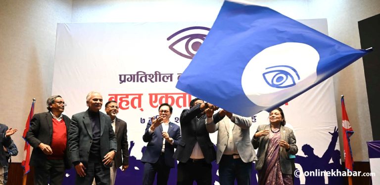 प्रगतिशील लोकतान्त्रिक पार्टी घोषणा, बाबुराम अभिभावकीय भूमिकामा