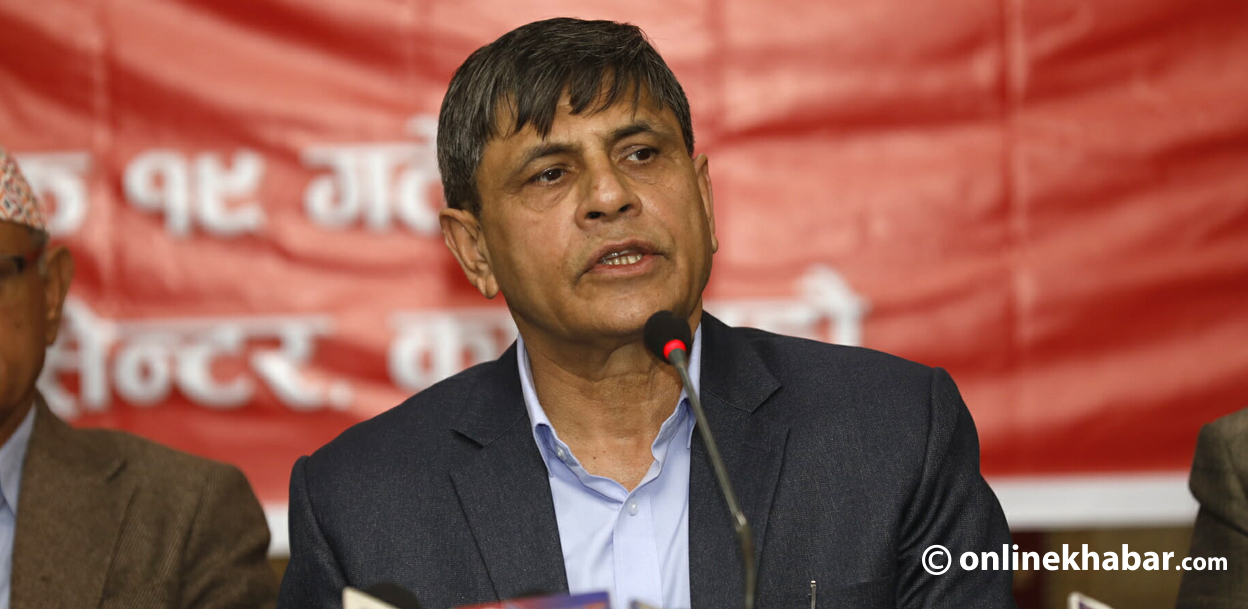 ओरालो लागेकाको एकताले निकास दिँदैन, जनतालाई झुक्याउँछ मात्रै : घनश्याम भूसाल