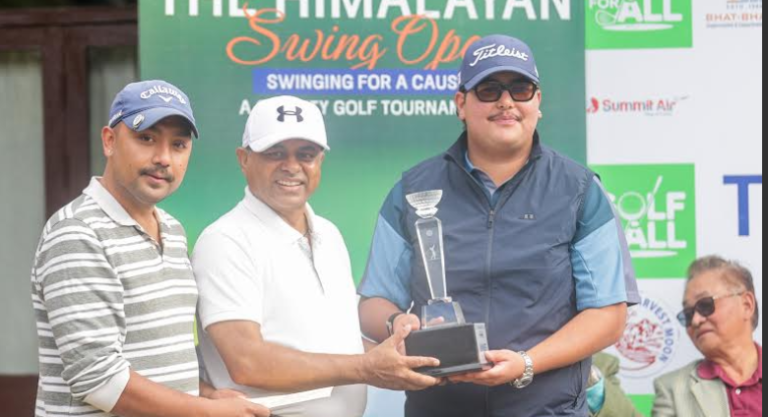 सत्यज्योतले जिते हिमालयन स्विङ ओपन गल्फ