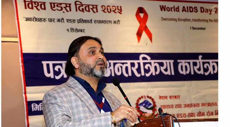 ३४ हजारमध्ये ८ हजार एचआईभी संक्रमित उपचार बाहिर, नियन्त्रण प्रयासमा चुनौती