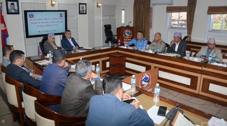 नयाँ पुस्तालाई न्यायको अनुभूति हुनेगरी काम गर्न गृहमन्त्री अर्यालको निर्देशन