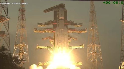 भारतले अन्तरिक्षमा पठायो साढे ४ हजार किलोको सञ्चार स्याटेलाइट